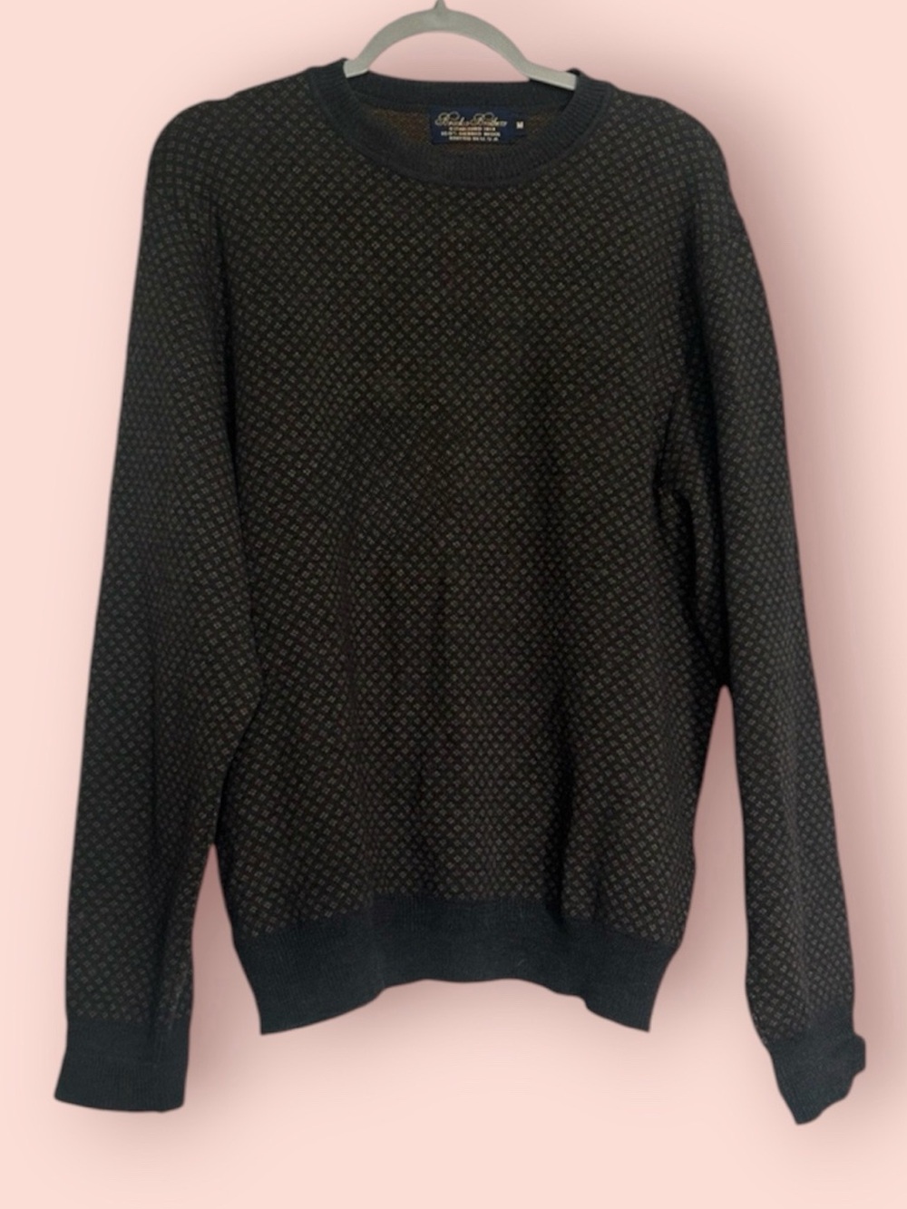 BROOKS BROTHERS Merino Wool Crewneck Sweater